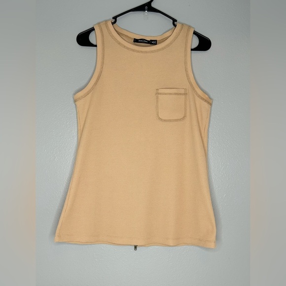 Doe‎ & Rae Tank waffle knit tank - Picture 1 of 3